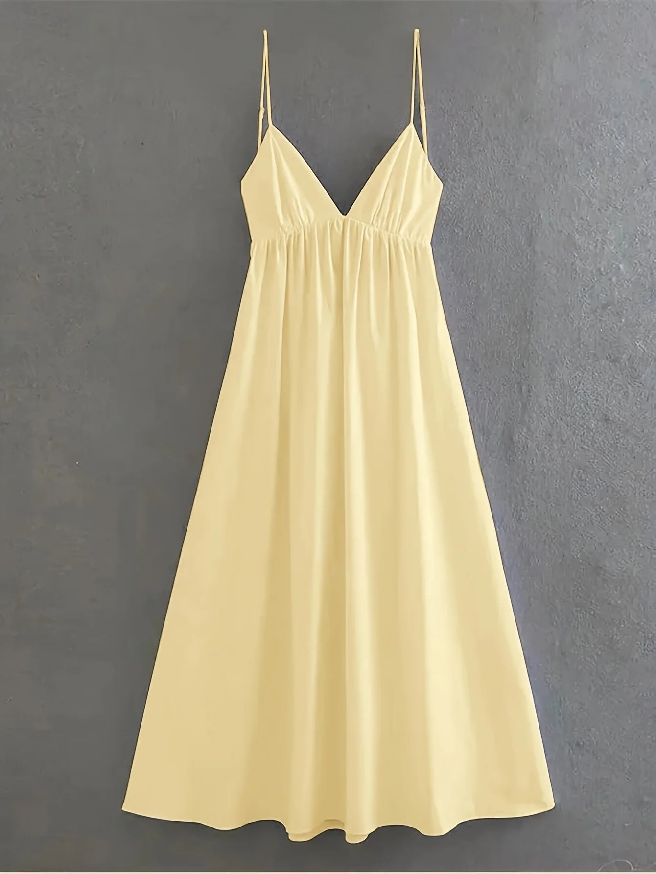 Backless Thin Strap Dress