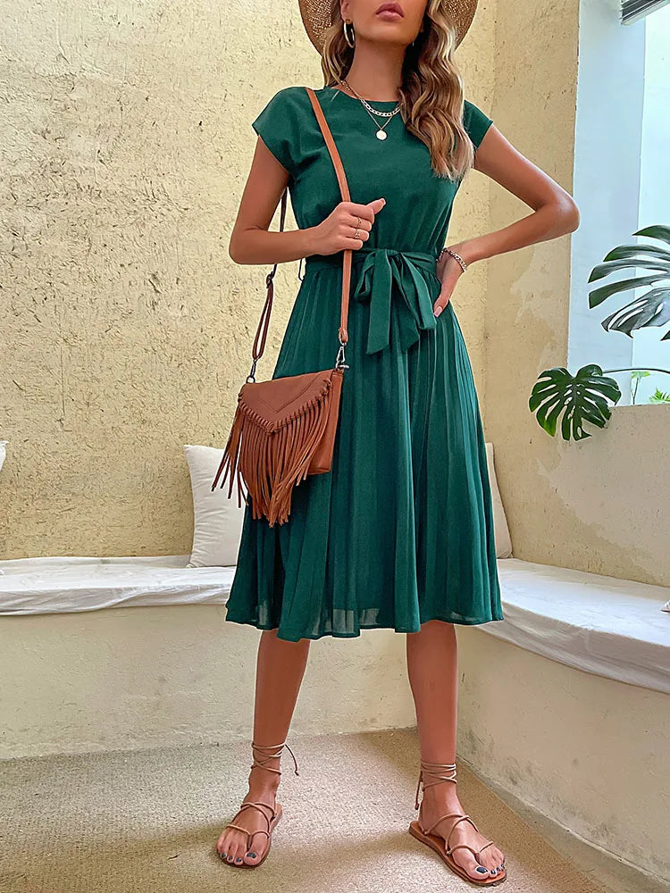 Elegant  Summer Casual Beach Sundress